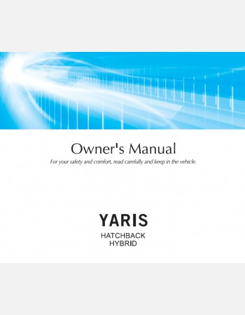 toyota yaris hybrid 2020-2021 owners manual